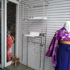 洗濯機ラック(金属) 高級タイプの画像