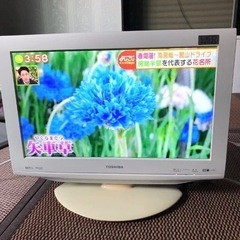 TOSHIBA  液晶カラーテレビ 東芝 