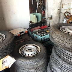 12インチ　キャリー純正　タイヤ、ホイールセット　バリ溝
