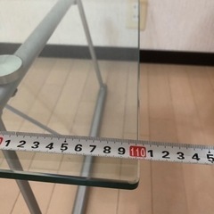 ガラステーブルお譲りします。の画像