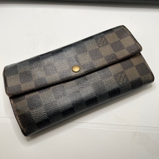 ルイヴィトン ダミエ 長財布 ポルトフォイユ サラ