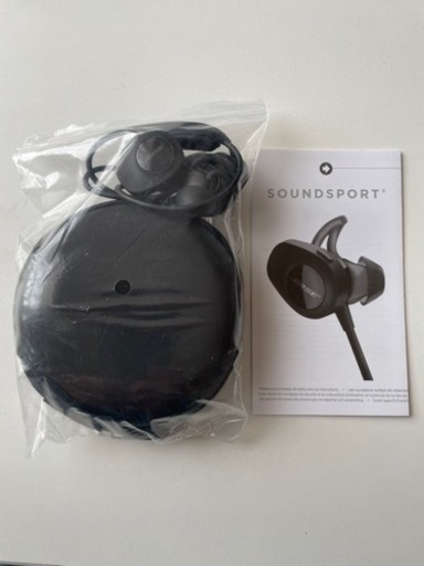 BOSE ボーズ SoundSport wireless headphones ブラック [ワイヤレスヘッドホン Bluetooth対