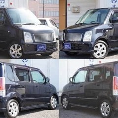 ブラックのワゴンR！ちょいカスタム！！の画像