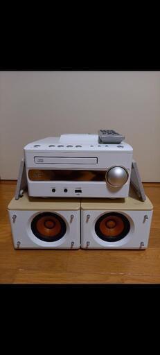 ウッドコーン　JVC  コンポ　良品質
