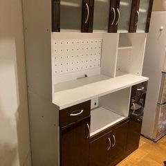 ※決まりました※【引取・日付限定】食器棚　お譲りします　の画像