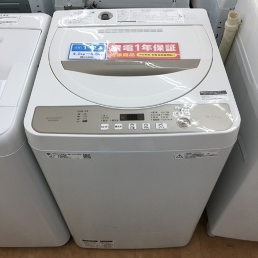 【トレファク摂津店】SHARP（シャープ）2019年製の全自動洗濯機が入荷致しました！れ