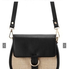 ✨新品✨バイカラー　ショルダーバックの画像