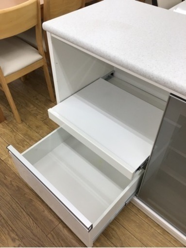 KO-41【ご来店頂ける方限定】キッチンカウンター　白