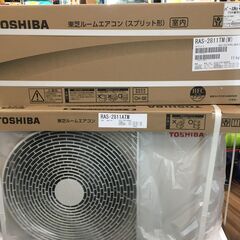 新品!!数量限定!!新生活応援キャンペーン!! 標準設置工事セット  東芝 TOSHIBA エアコン (主に10畳用) ホワイト 2021年モデル 内部清掃 省エネ コンパクト 省スペース 暖房 冷房 クーラー ヒーター 子供部屋 寝室 RAS-2811TM-W RAS2811TMW  堺市  石津