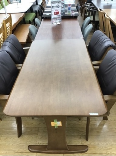KO-42【ご来店頂ける方限定】新入荷　アウトレット　ラバーウッド　ダイニング5点セット