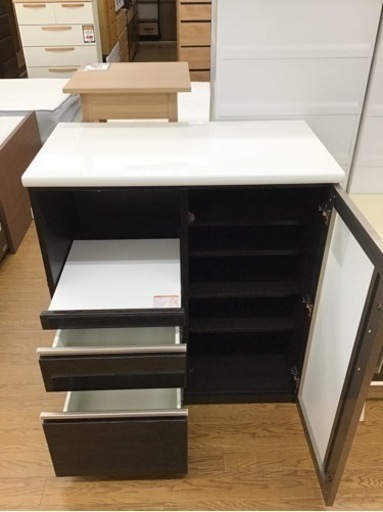 KO-44【ご来店頂ける方限定】ニトリ　ポスティア90 キッチンカウンター