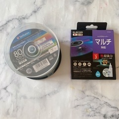 お譲り致します ❤️ 録音用 CD-R 80分 と レンズクリーナー