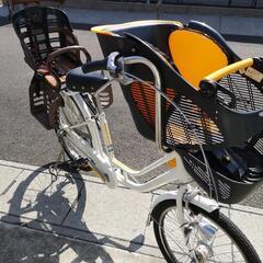 子供乗せ自転車　お話中