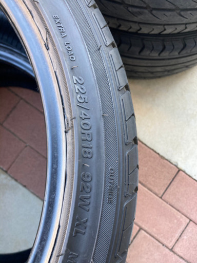 　タイヤ　売りますradarrz-500 18インチ 225/40r 18  4本ドリケツなどに！