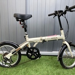 折りたたみ自転車 16インチ・6段ギア