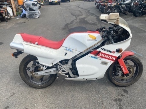 ホンダ　NS250R 書付　レストアベース　部品取り　MC11