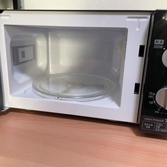 【交渉終了】電子レンジ　IRIS OHYAMAの画像