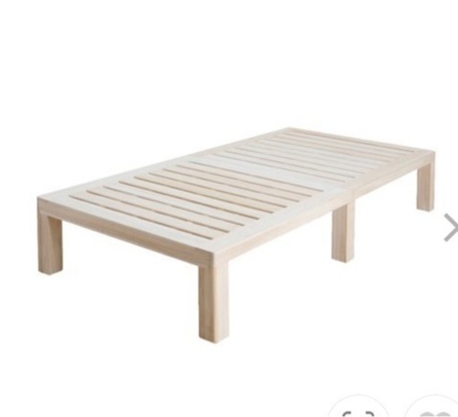 新品未使用すのこベッド