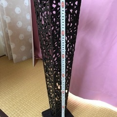 レトロな お洒落 ♪ ブラウン お花スタンド   の画像