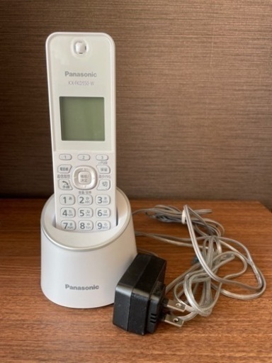 パナソニック Panasonic KX-FKD550-W  コードレス電話機