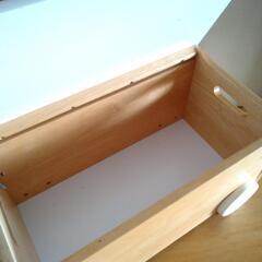 収納ボックス　お譲り先が決まりましたの画像