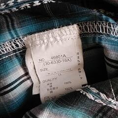 ﾒﾝｽﾞ半袖シャツLL美品の画像
