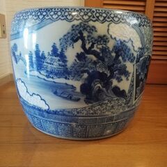 火鉢　メダカ　鉢