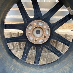 BADX バドックス ロクサーニケラス▪️ブラックミラーポリッシュ/アンダーカット▪️18inchi 7.5J▪️215/40R18の画像