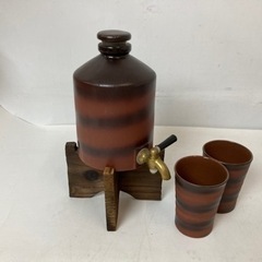 【🍶焼酎飲む人どうぞ🍶】焼酎サーバー コップ2個