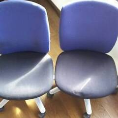 内田洋行 オフィスチェア 2脚セット 引き取り デスクチェア ワ...