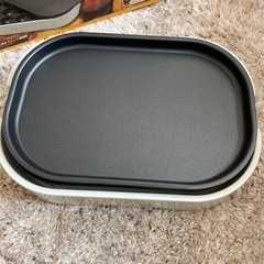 ミニホットプレート（たこ焼き器付き）の画像