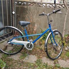 自転車　ナショナル　27インチ三段変速
