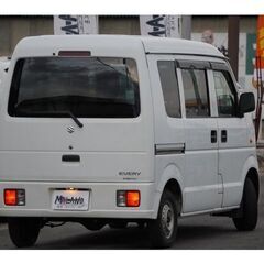 【自社ローン対応】H25年(2013年)　５MT　スズキ エブリイ PAハイルーフ☆ホワイト・２年車検・整備渡☆ の画像