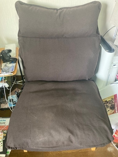 無印良品　ハイバックリクライニングソファ