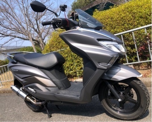 売れました！ 動画有り SUZUKI バーグマン 125 原付2種 超美車 リアキャリア シガーソケット USBポート付き 極上 125cc