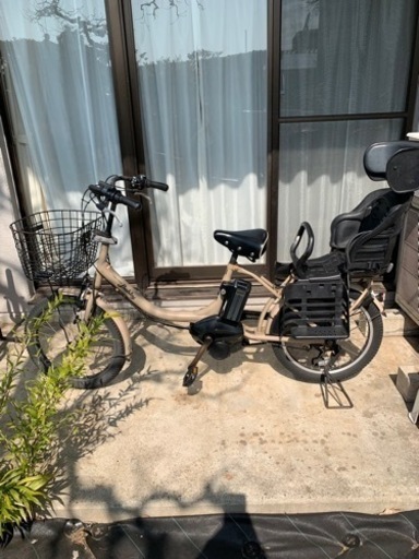 YAMAHA チャイルドシート付き電動自転車