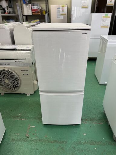 ★SHARP★SJ-D14D 2D冷蔵庫 2018年 シャープ 137L キッチン家電 キッチン 生活家電