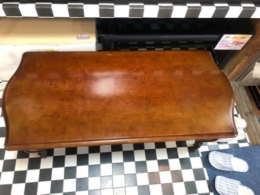 【リサイクルサービス八光　田上店　配達・設置OK】カリモク　センターテーブル