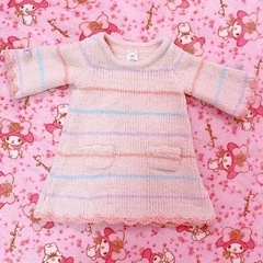ジェラートピケ ❤️ キッズ服 ボーダー ワンピース 100cm...