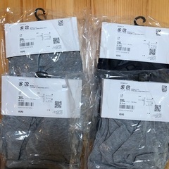 男性ボクサーブリーフ　ユニクロ通販限定3XLサイズ4枚の画像