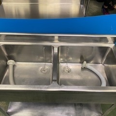 2槽シンク 1000x450x800(+90) ② 楽天市場】業務用二層シンク750×450×800の通販