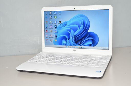 最新Windows11+office 大容量HDD750GB NEC LS150/L Celeron-1000M/4GB/15.6インチ/USB3.0/WEBカメラ/HDMI/無線/テンキー/便利なソフト