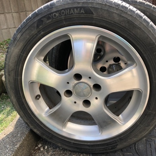 ヨコハマタイヤ付きアルミホイール　再度値下げします