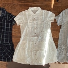 夏用シャツワンピ マタニティ服3着セット❤️