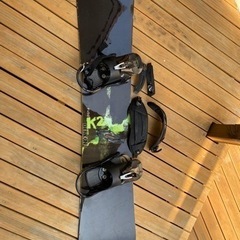 スノーボード板　レアなサイズ　K2 wide 161
