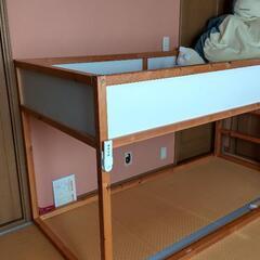 値下げ IKEA イケア KURA キューラ ベッド の画像
