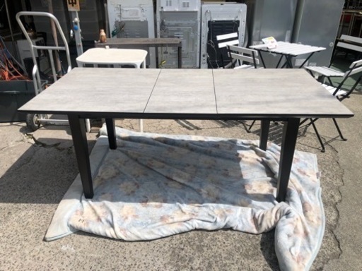 【リサイクルサービス八光　田上店　配達・設置OK】松田家具　4人掛けダイニングセット