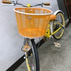 取引場所　南観音　V  2203-318   LOVE &PEACE  子供用自転車　20インチ　鍵１つの画像