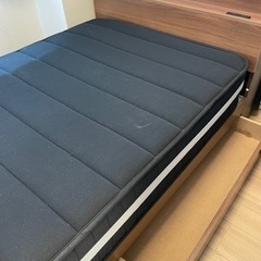 シングルベッド　ナチュラルウッドカラー