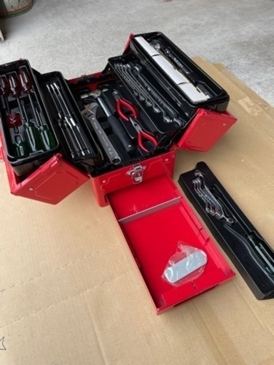 【譲り先が決まりました】KTC 工具箱 工具セット ほぼ未使用